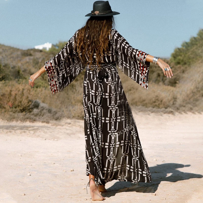 kimono éthnique style bohème