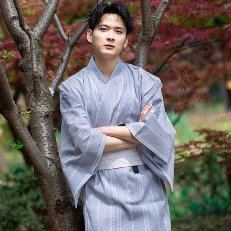 kimono en coton élégant pour homme