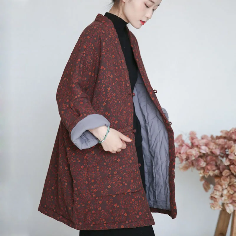 kimono matelassé en coton pour femme