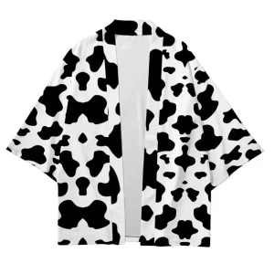 kimono jacket vache