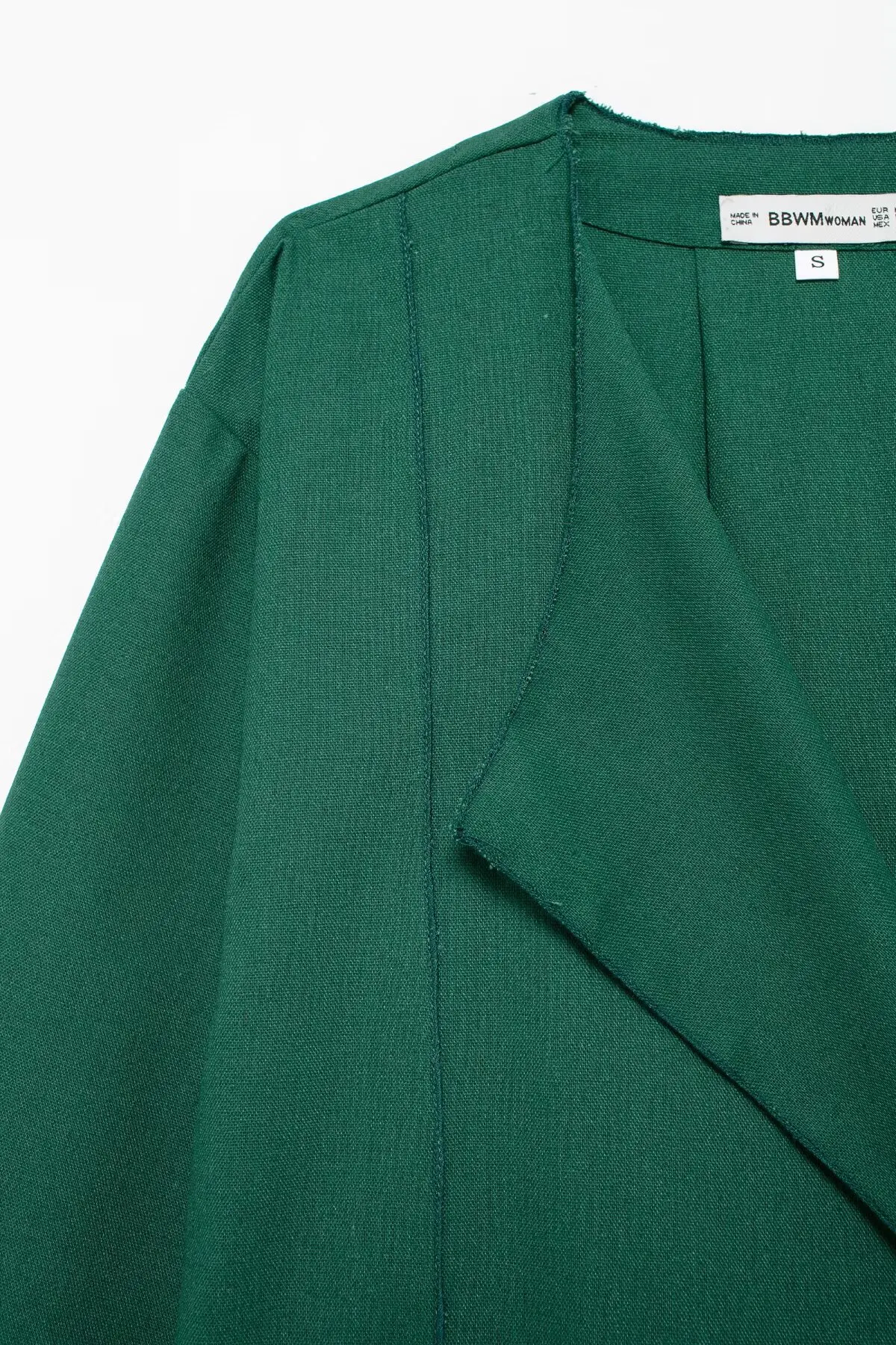 veste verte style kimono