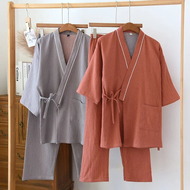 kimono corail élégant pour femme