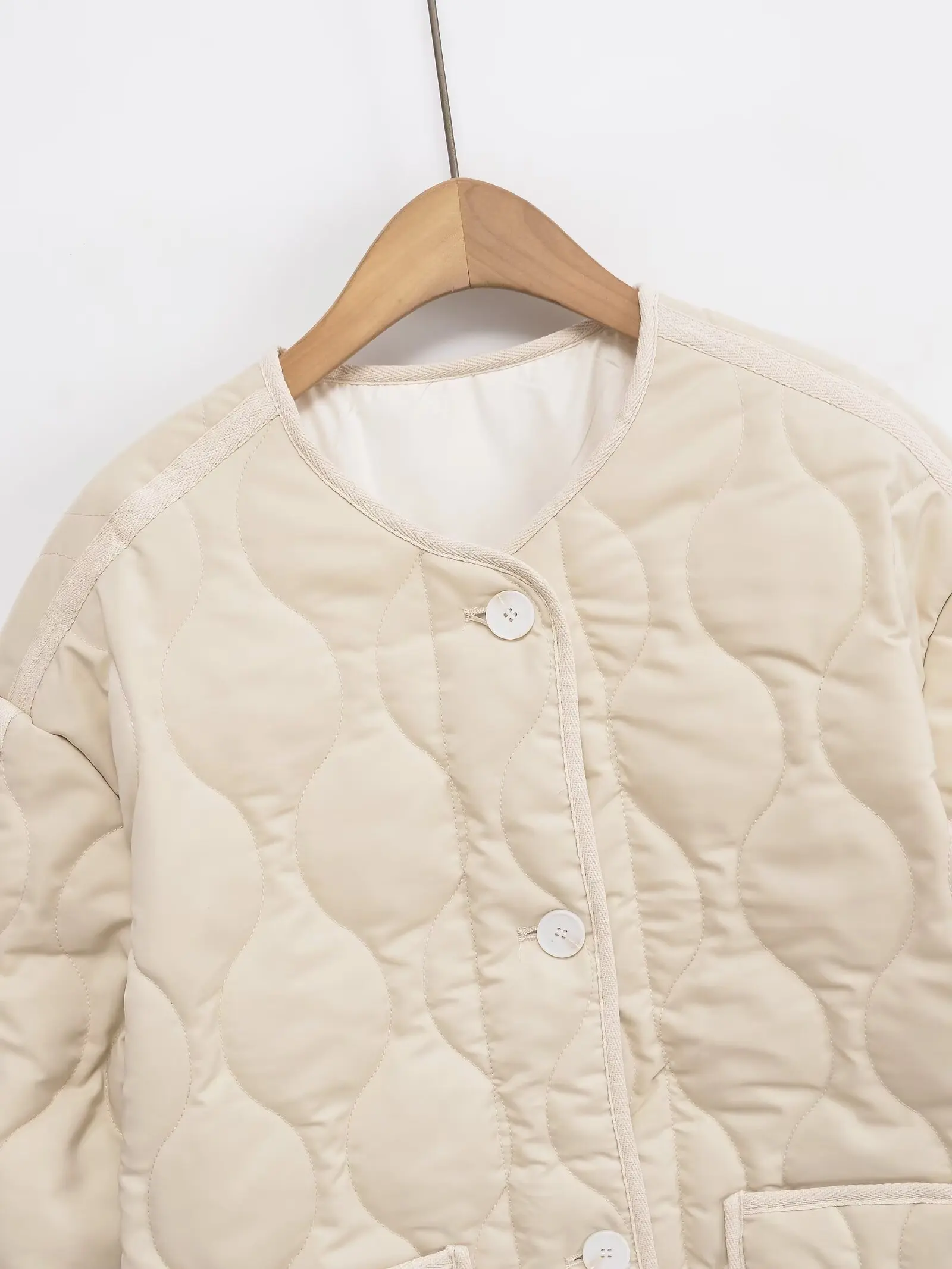 veste légère coupe droite