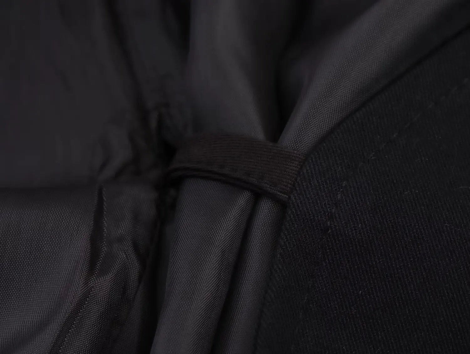 veste noire décontractée pour femme