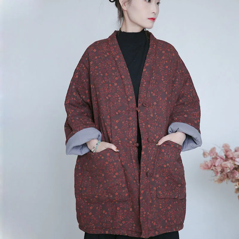 manteau matelassé élégant en coton