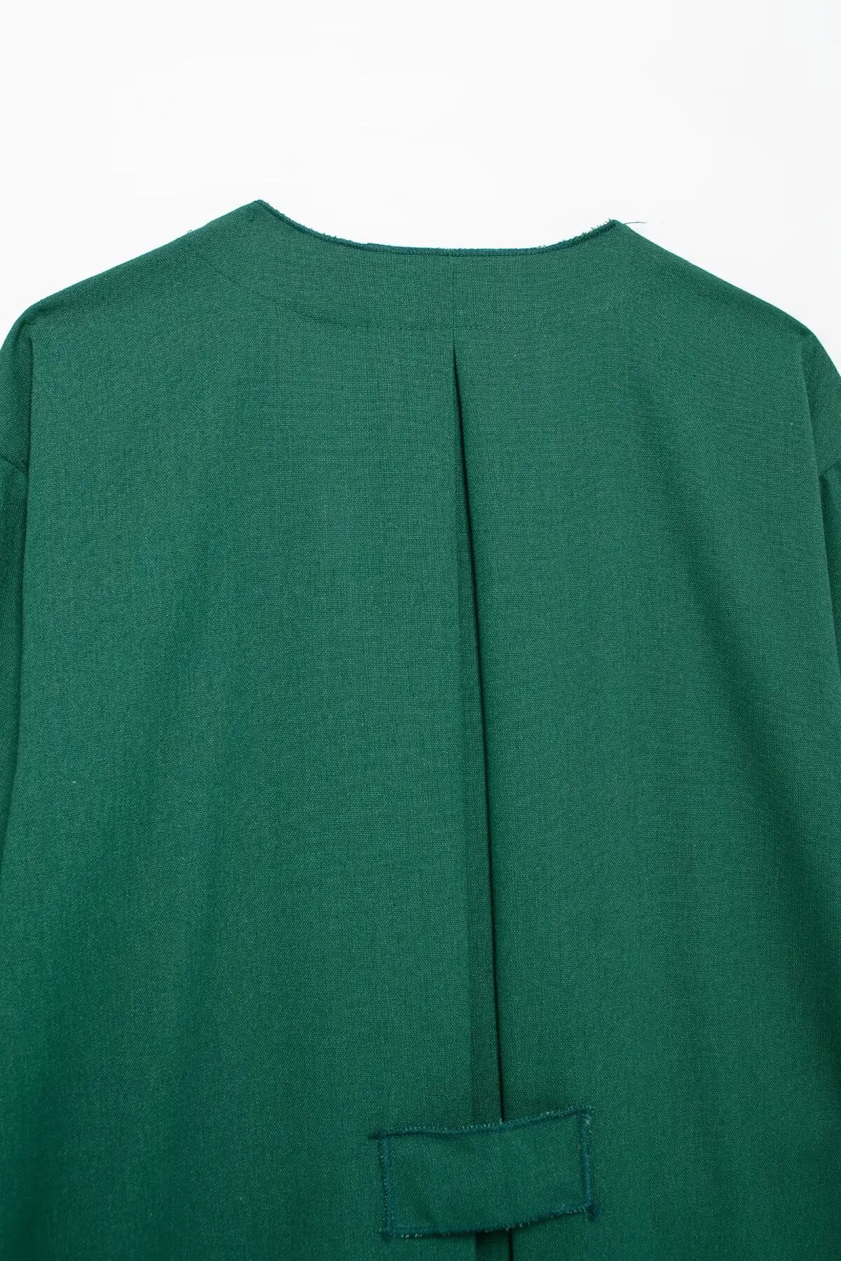 veste ouverte femme verte