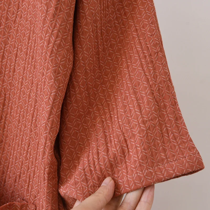 kimono japonais respirant printemps été