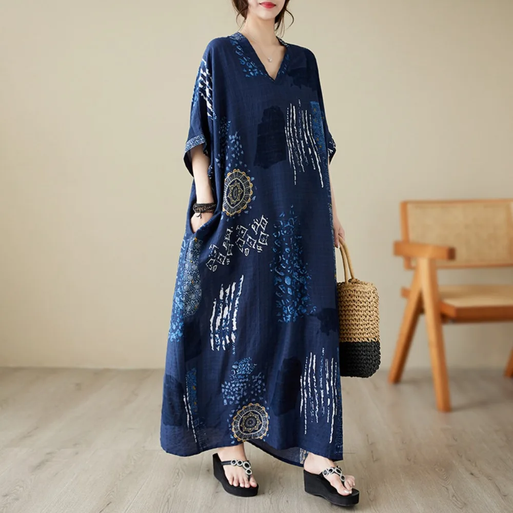 kimono chic bleu femme
