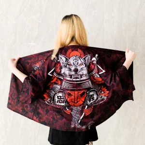 Veste Kimono Court Femme | Haori