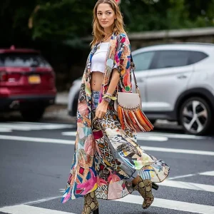 Kimono Long Femme Bohème | Cabriole