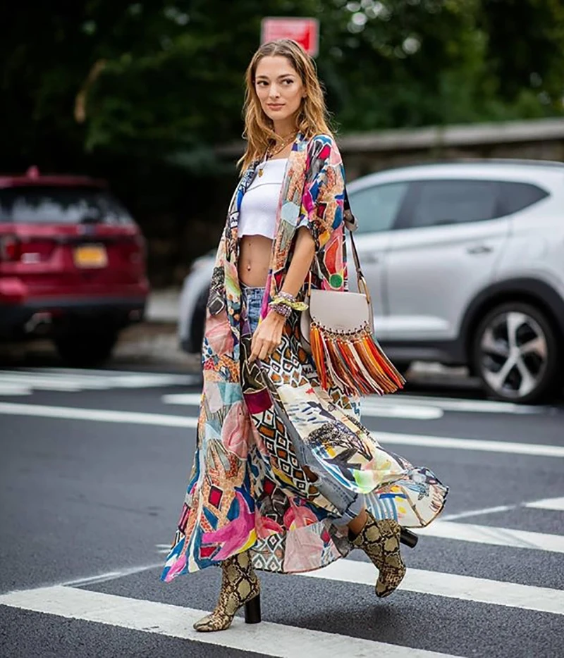 Kimono Long Femme Bohème | Cabriole