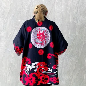 Veste Kimono Court Femme | Haori Dojo