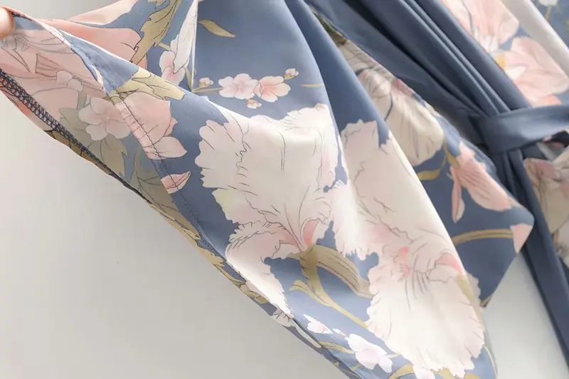 vêtement boheme long bleu pour un look vintage