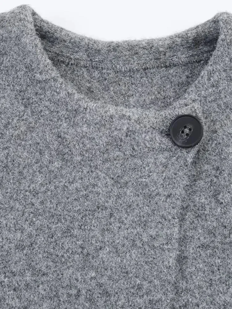 veste légère en gris polaire pour femme