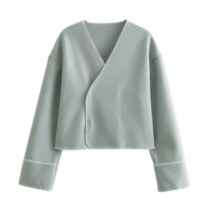 Kimono Polaire Femme | Bleu