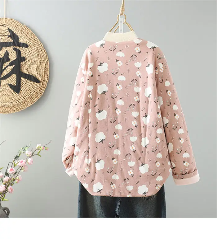 veste de style japonais en molleton femme