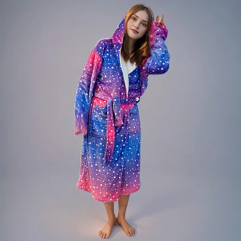 peignoir chaud kimono pour femmes