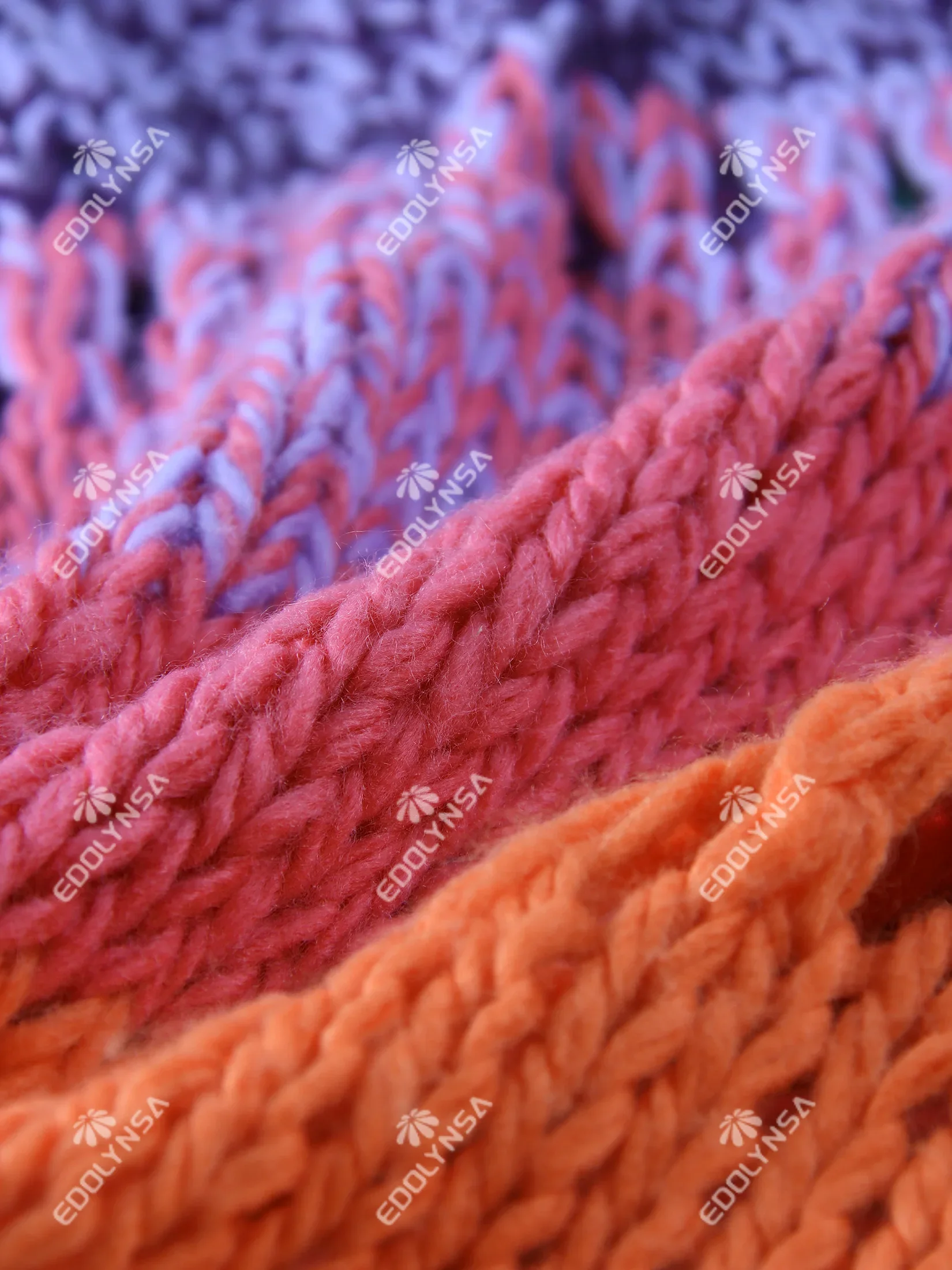 kimono vert à motifs crochet