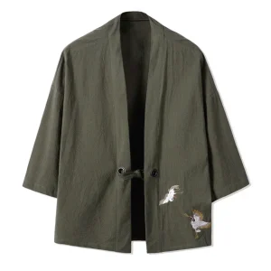Veste Kimono Homme | Grue Verte