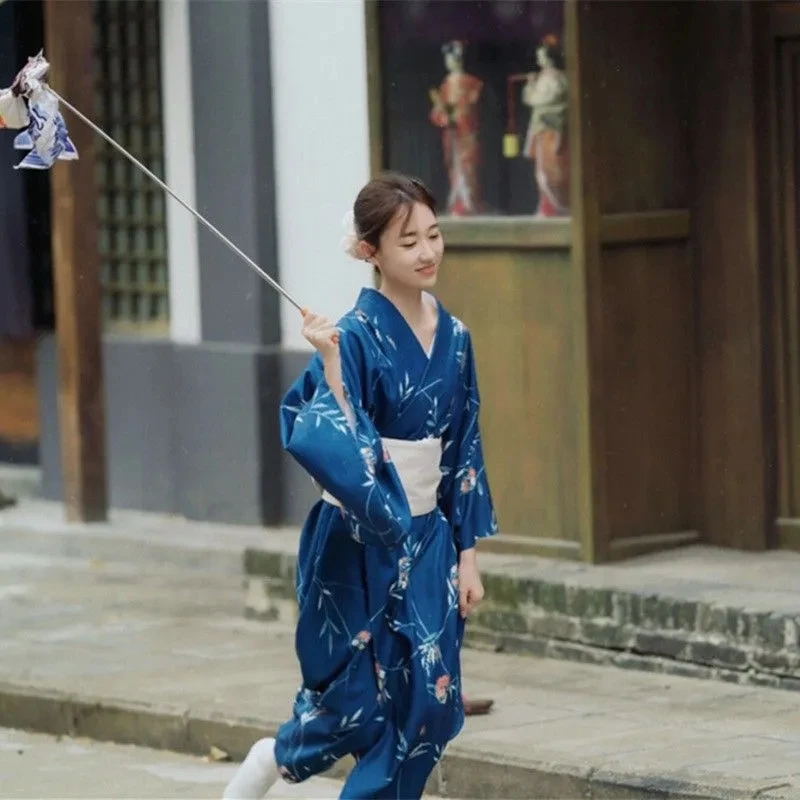 kimono japonais femme élégant