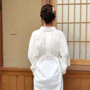 Kimono Mariage | Yukata Japonais Avec Doublure Blanche