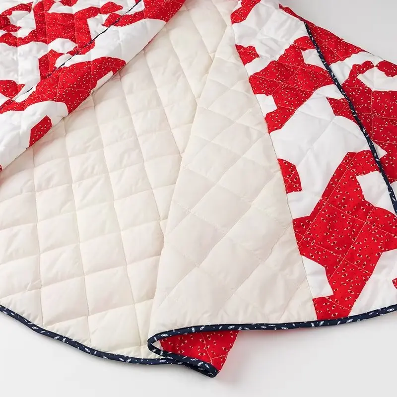 kimono fashion rouge avec rembourrage