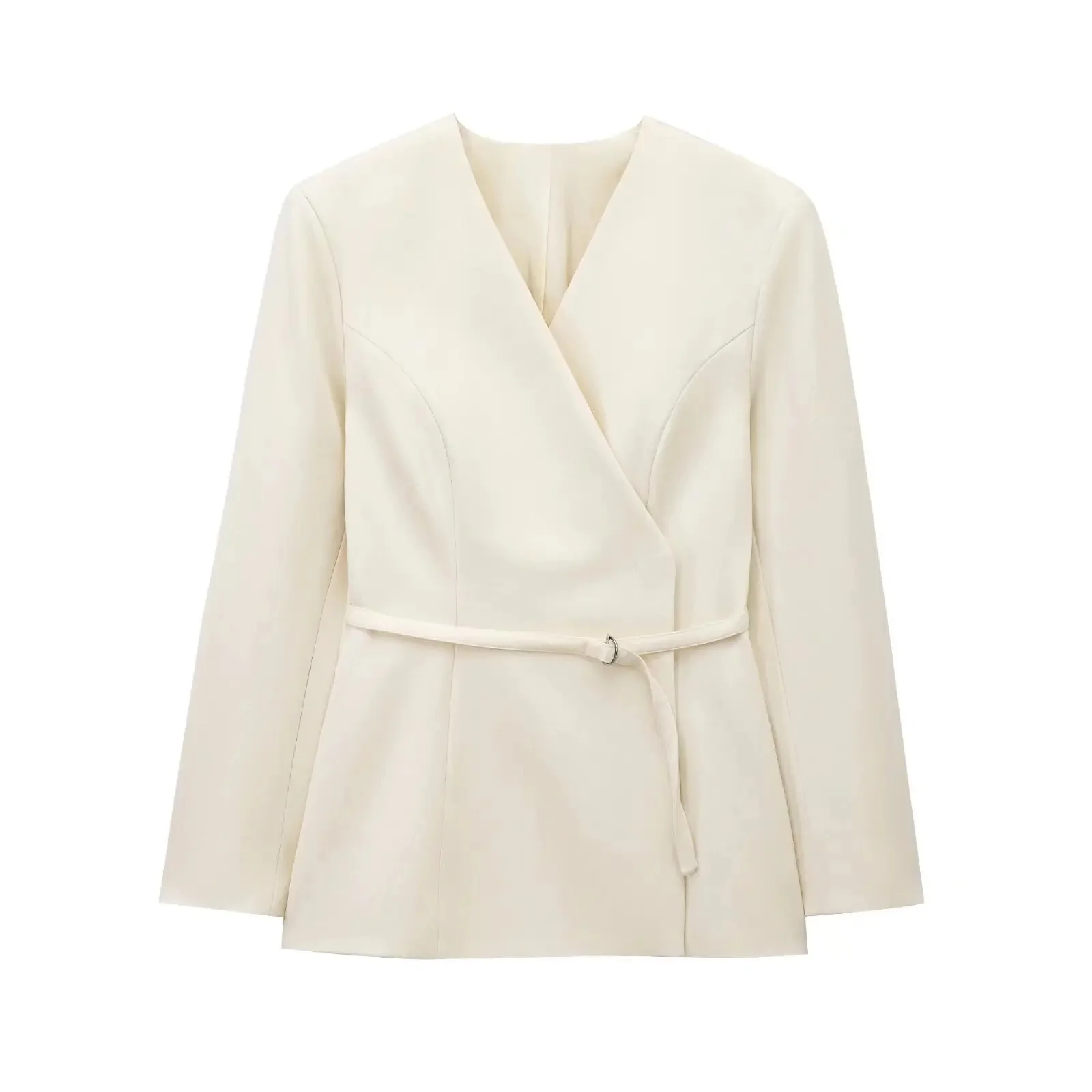 kimono blanc à porter au bureau pour femme