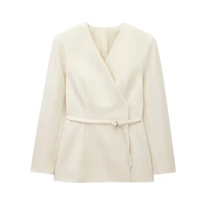 Kimono Femme Chic Blanc | Office