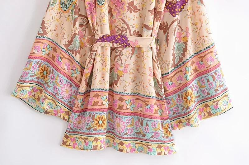 haori boho chic pour femme