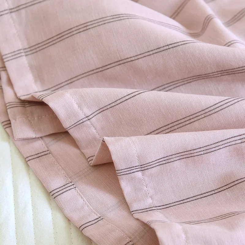 kimono femme à motif rayé pour l'été