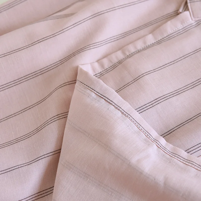 peignoir à rayures tendance pour femme moderne