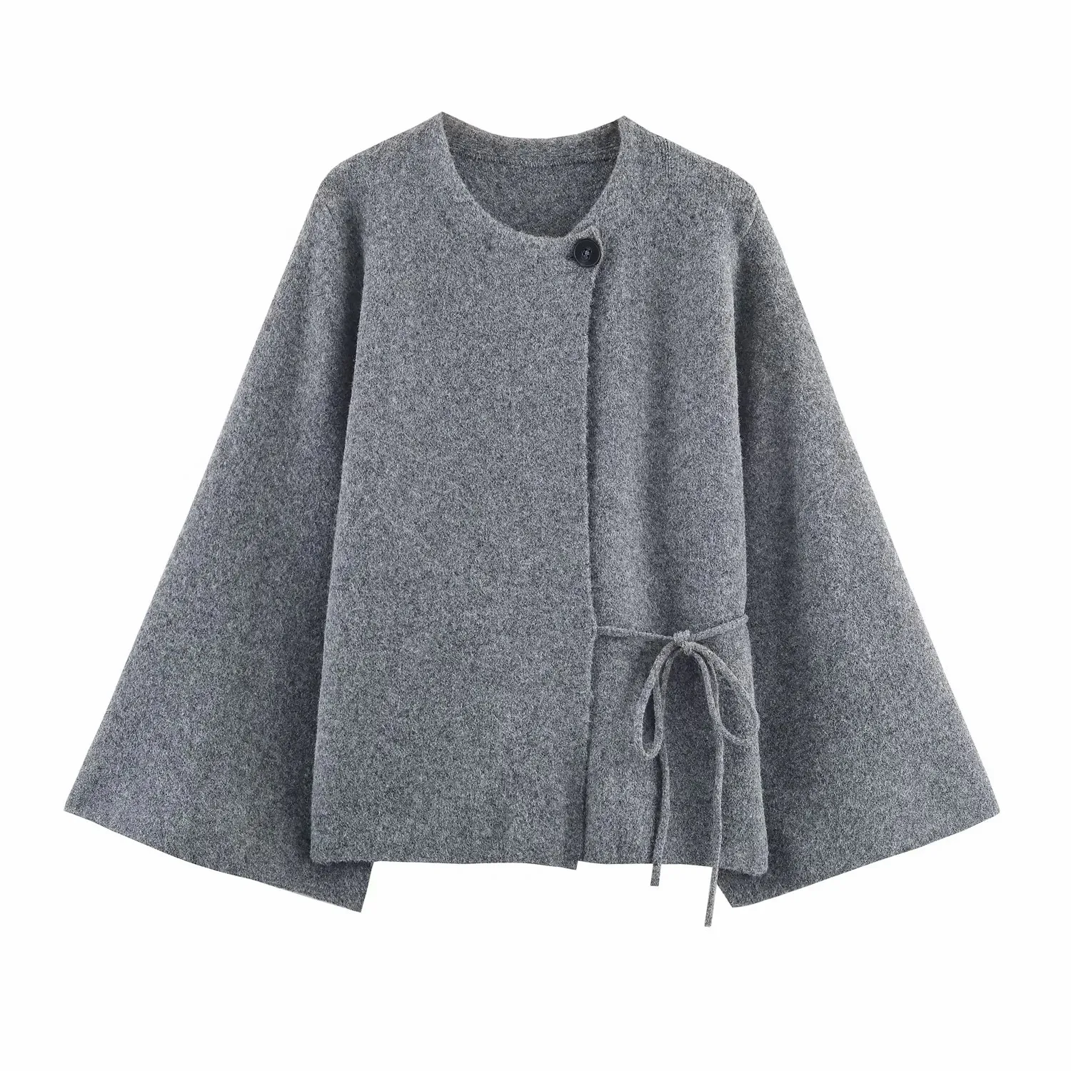 Veste Kimono Femme | Gris Polaire