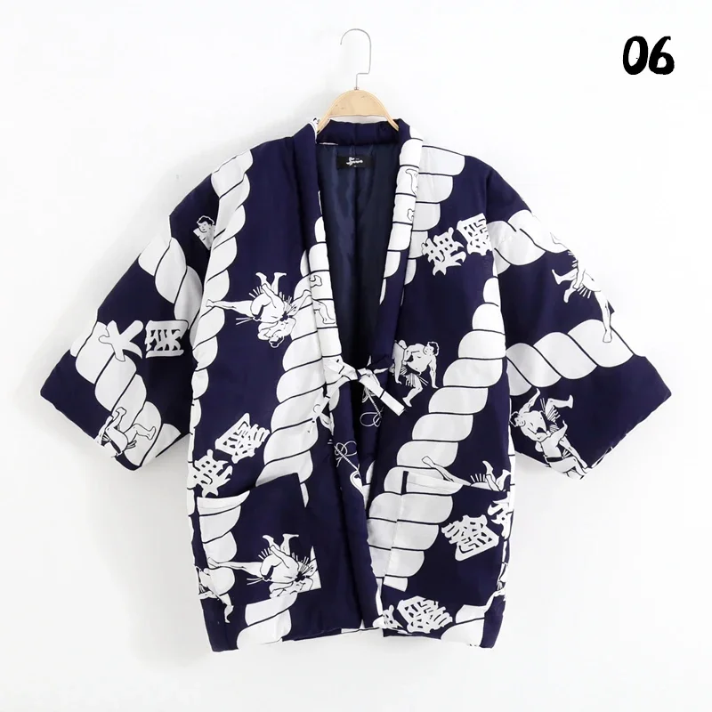 veste kimono matelassée élégante