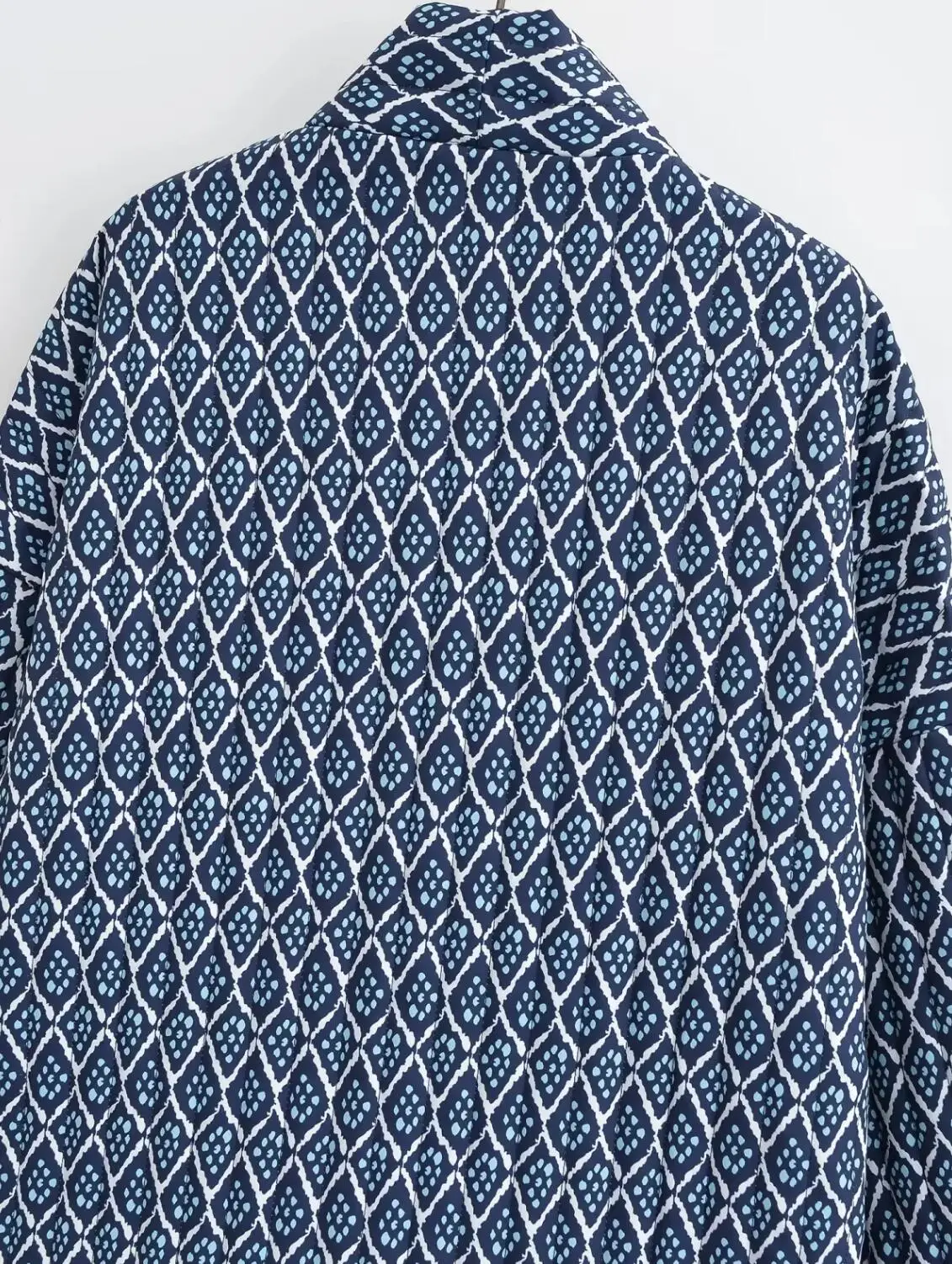 robe kimono design losange pour un look stylé